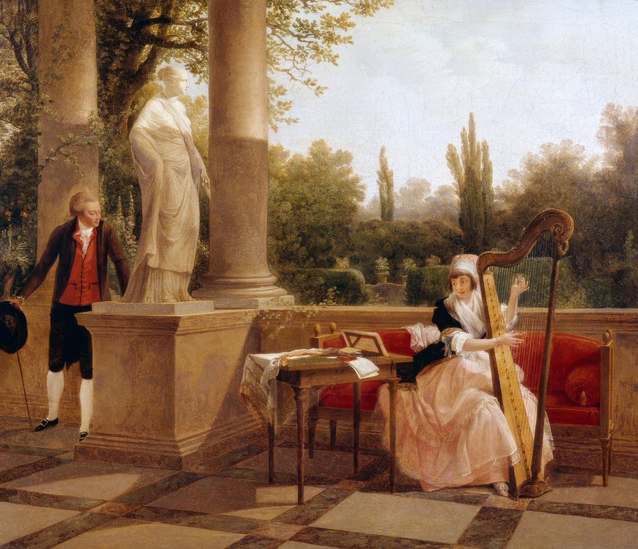 Scena di vita romana da Jacques Sablet