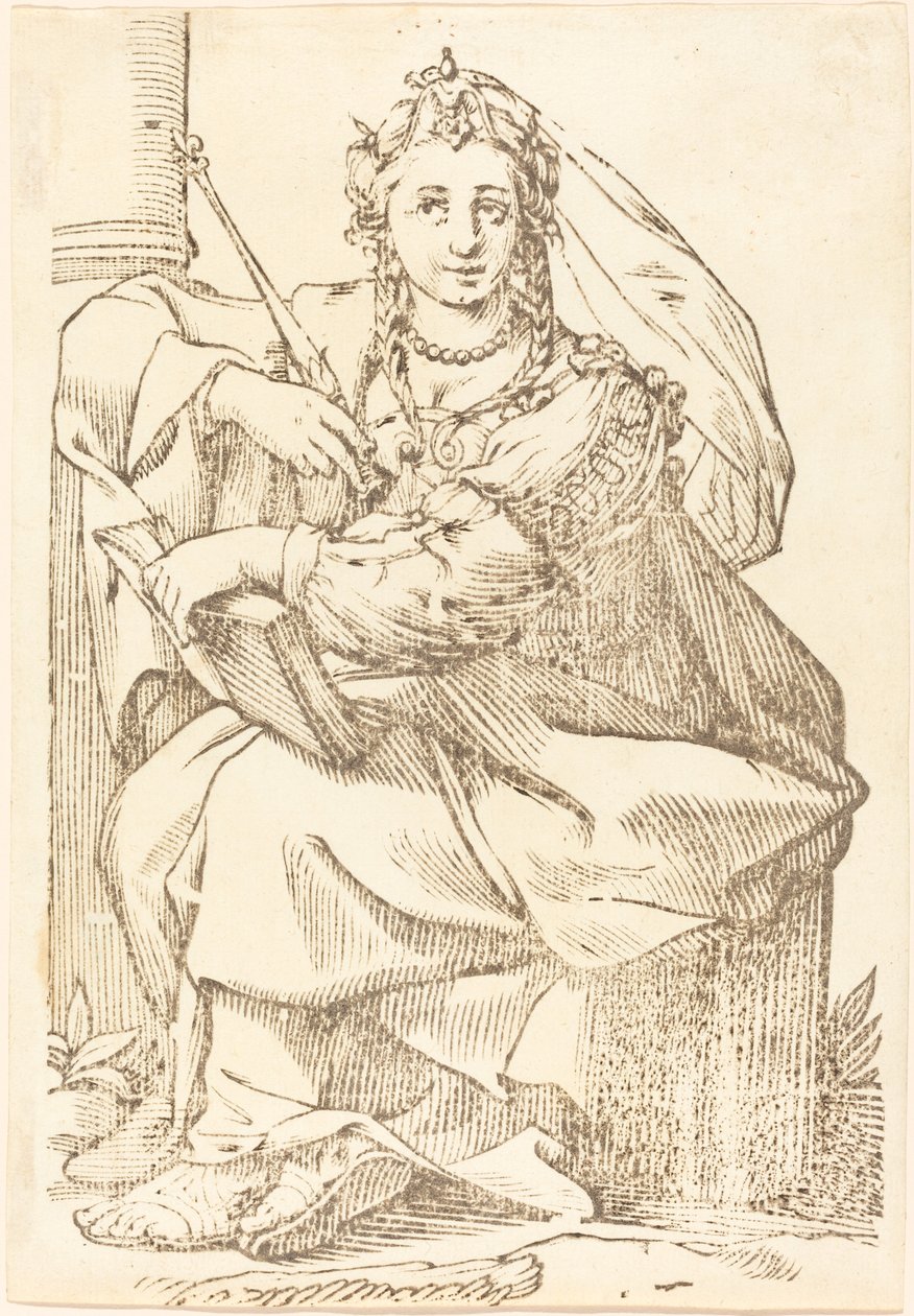 Sibilla Frigia da Jacques Stella