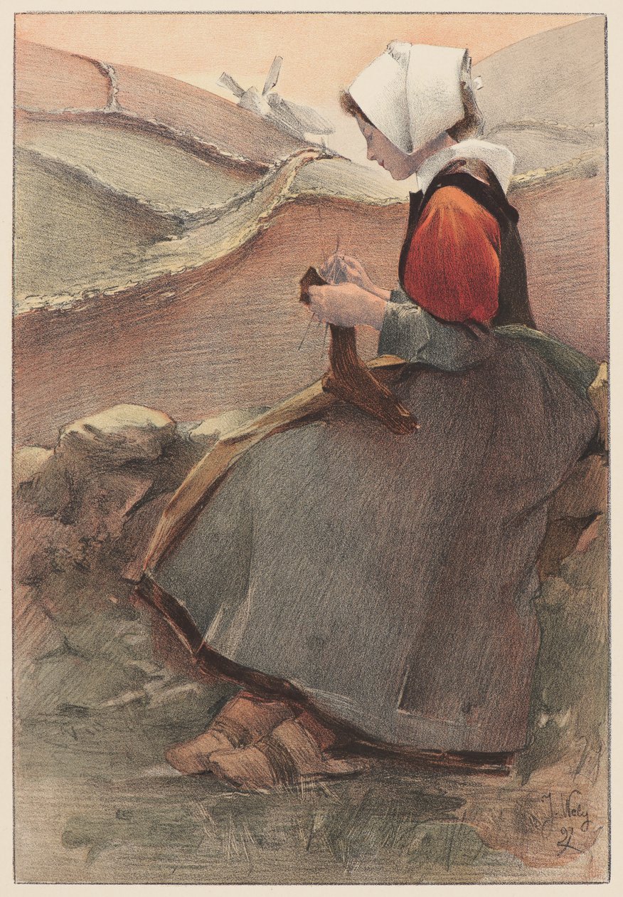 Fleur de Lande, 1897 da Jacques Wely