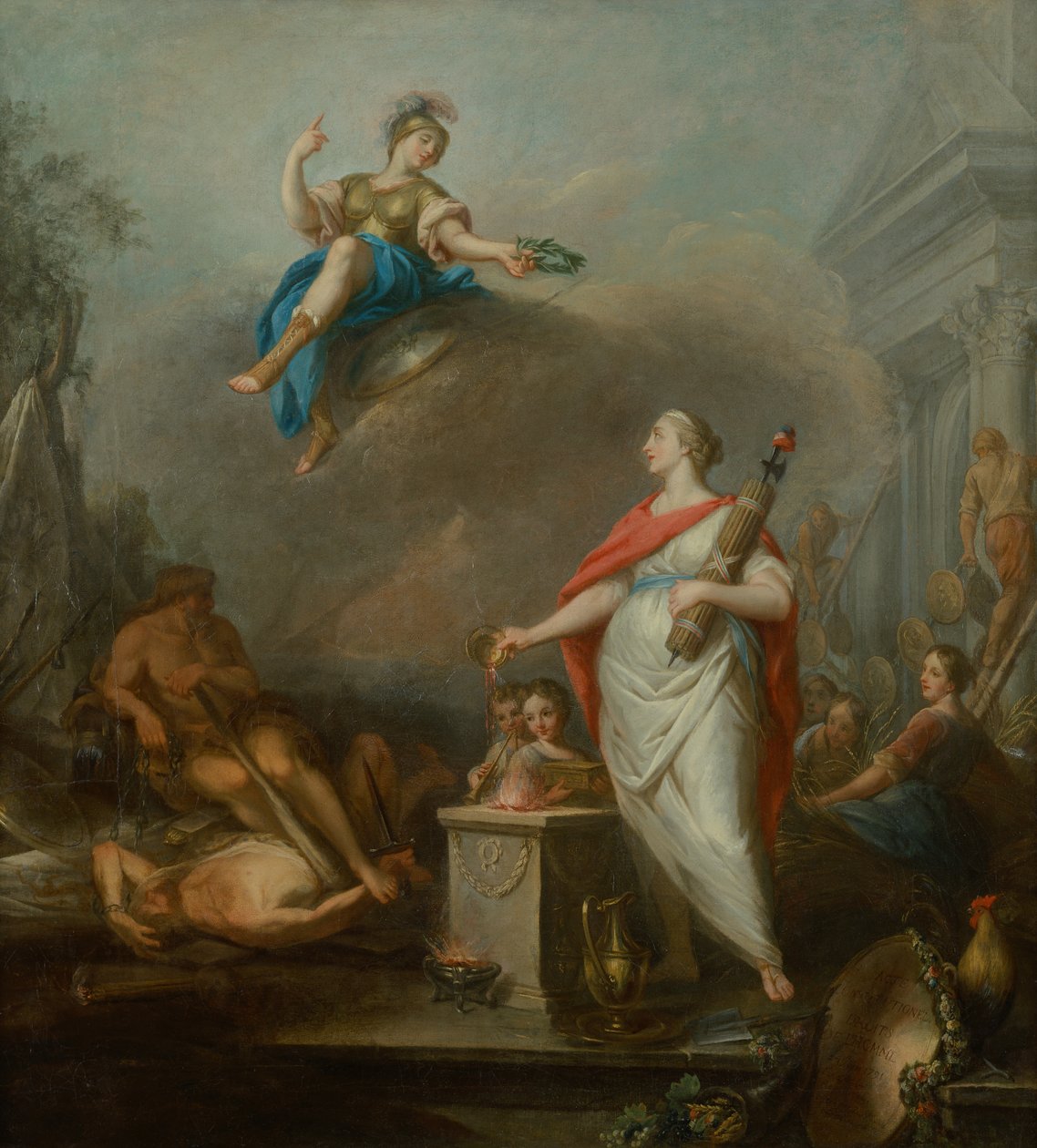 Allegoria della Rivoluzione del 1789 da Jacques Wilbaut