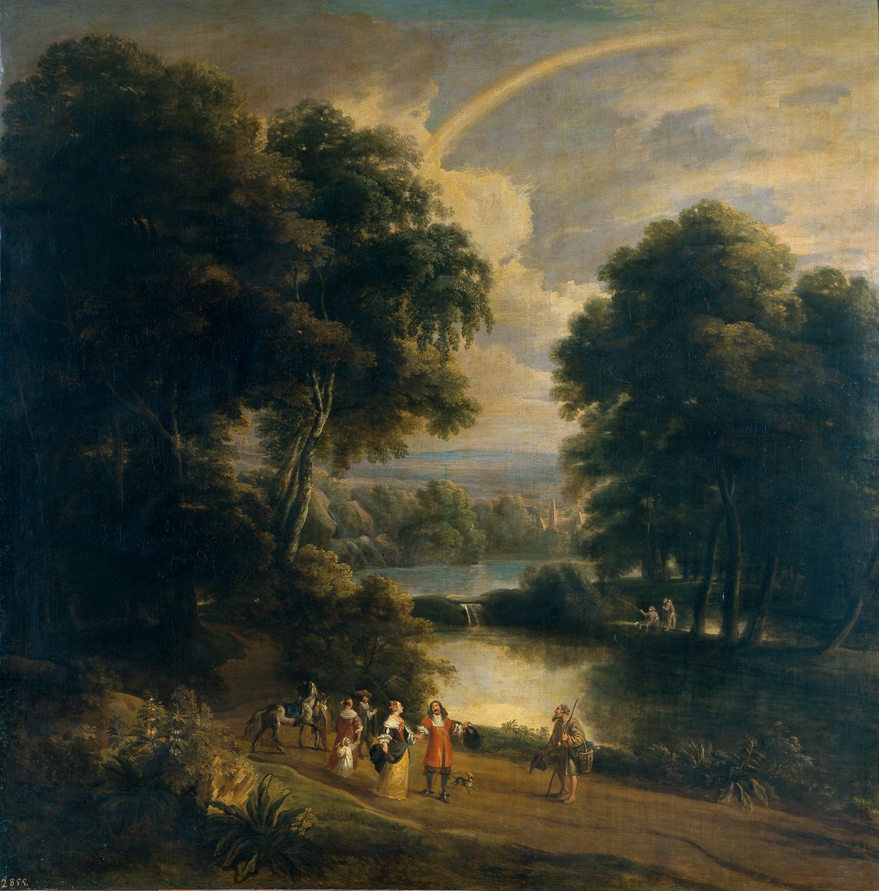 Paesaggio lungo un fiume da Jacques d