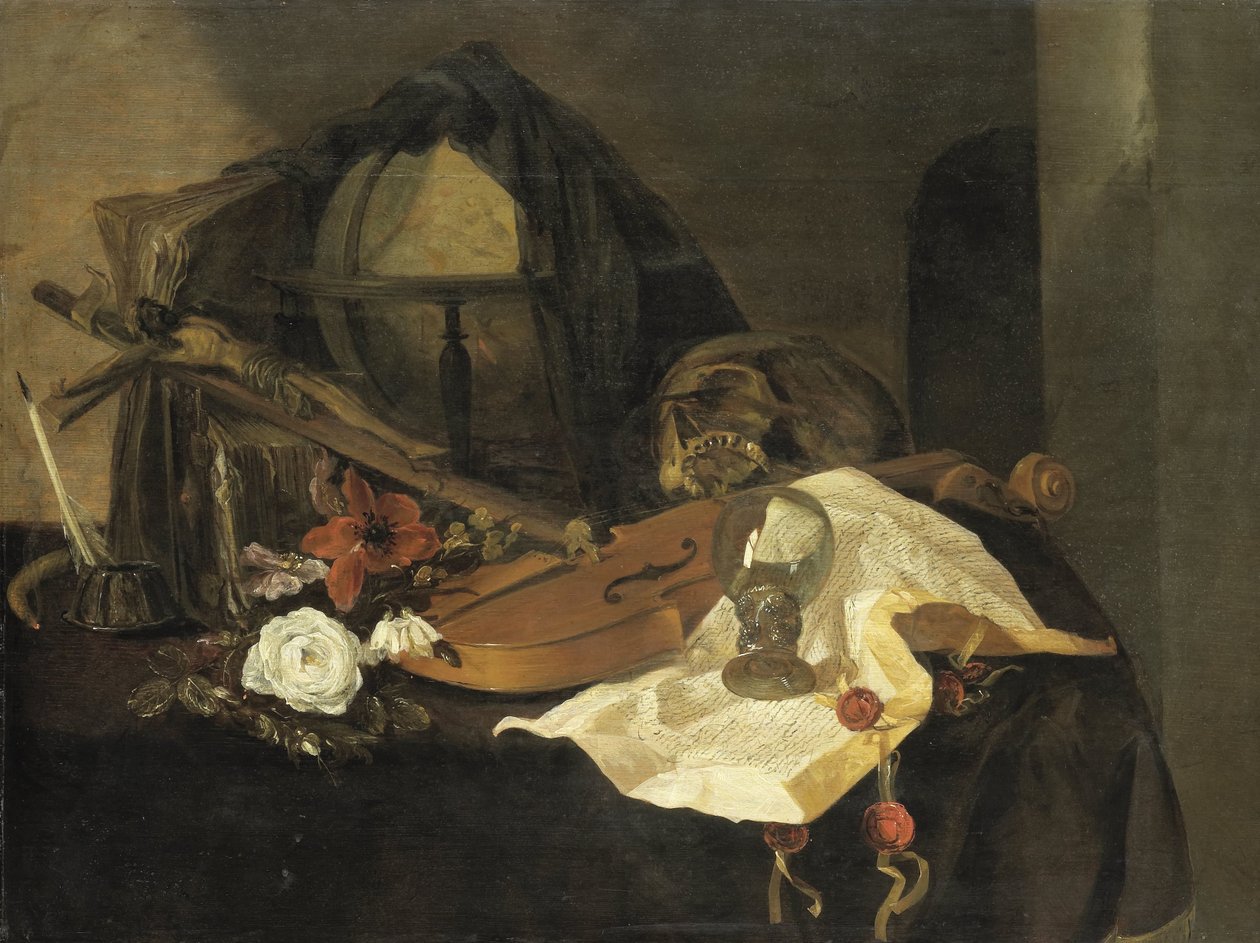 Vanitas Natura morta da Jacques de Claeuw