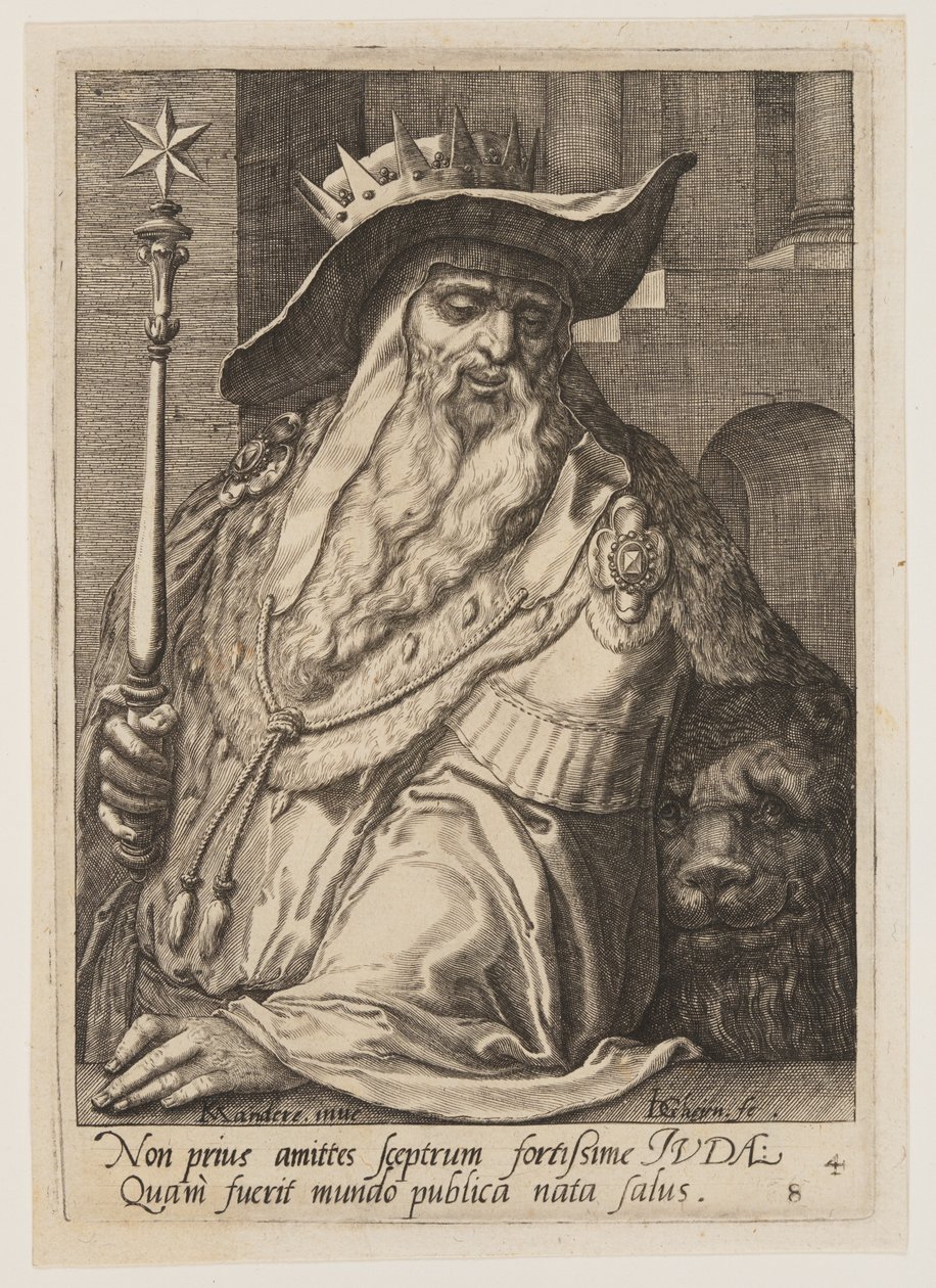 Giuda, da I dodici figli di Giacobbe da Jacques de Gheyn II