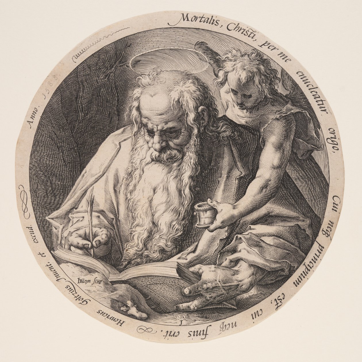 Matteo, dagli Evangelisti da Jacques de Gheyn II