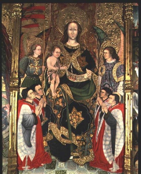 Madonna col Bambino, pannello centrale dell