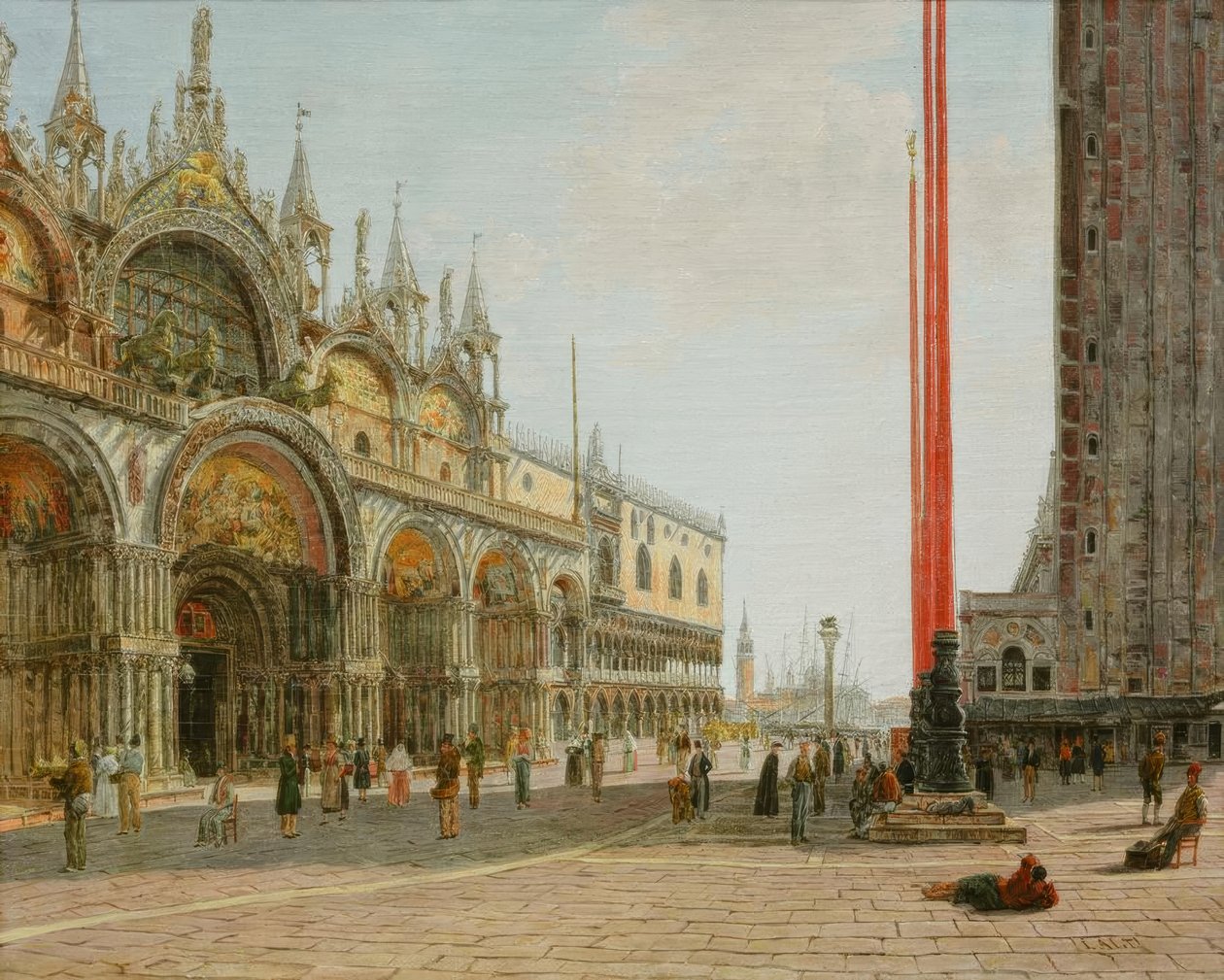 San Marco a Venezia da Jakob Alt