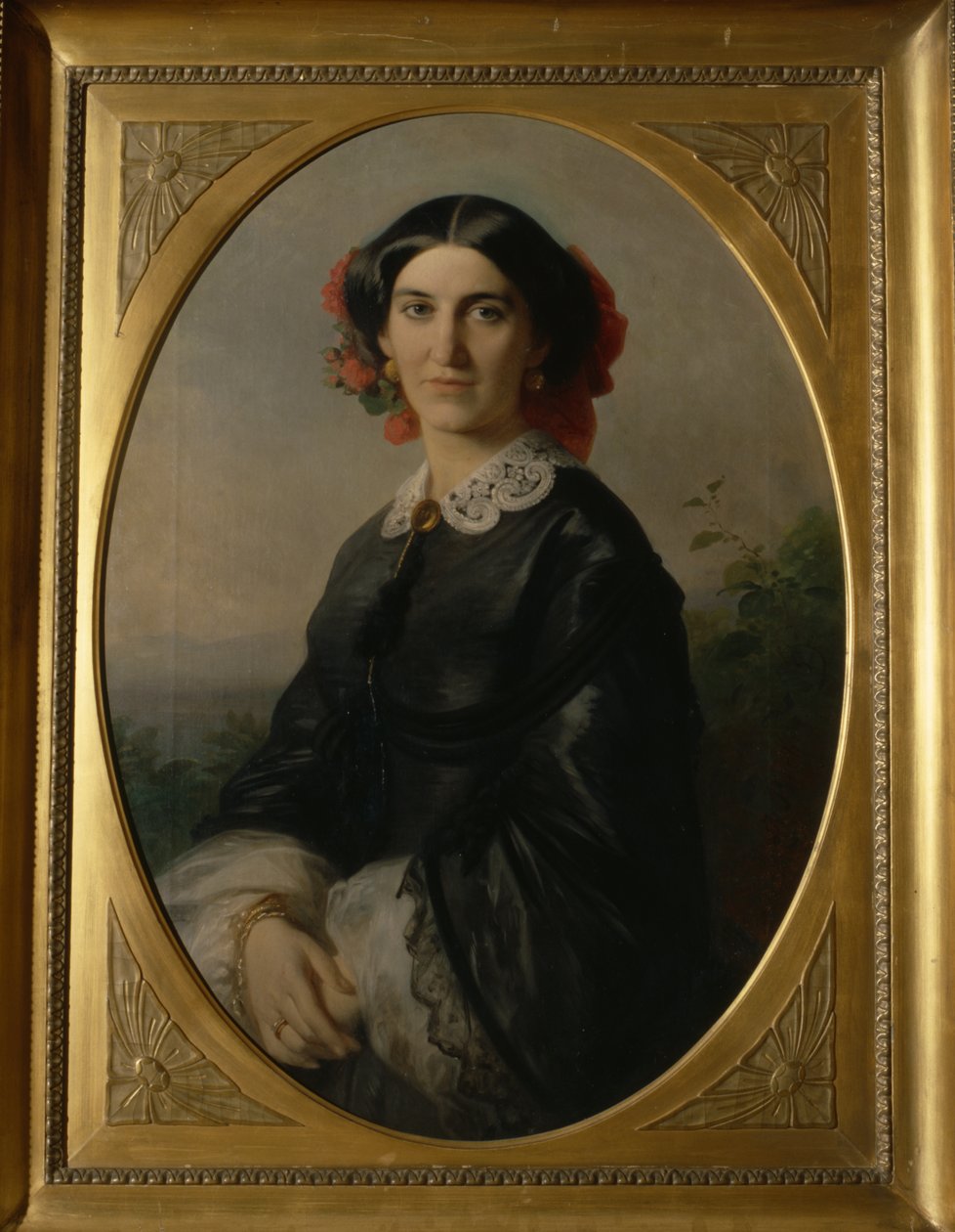 Principessa Johanna von Bismarck, 1857 da Jakob Becker