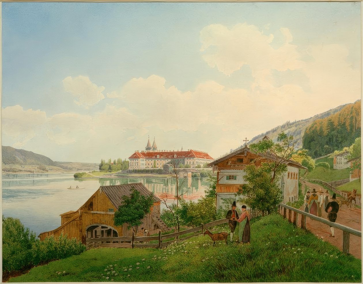 Tegernsee (Alta Baviera, Baviera) da Jakob Alt