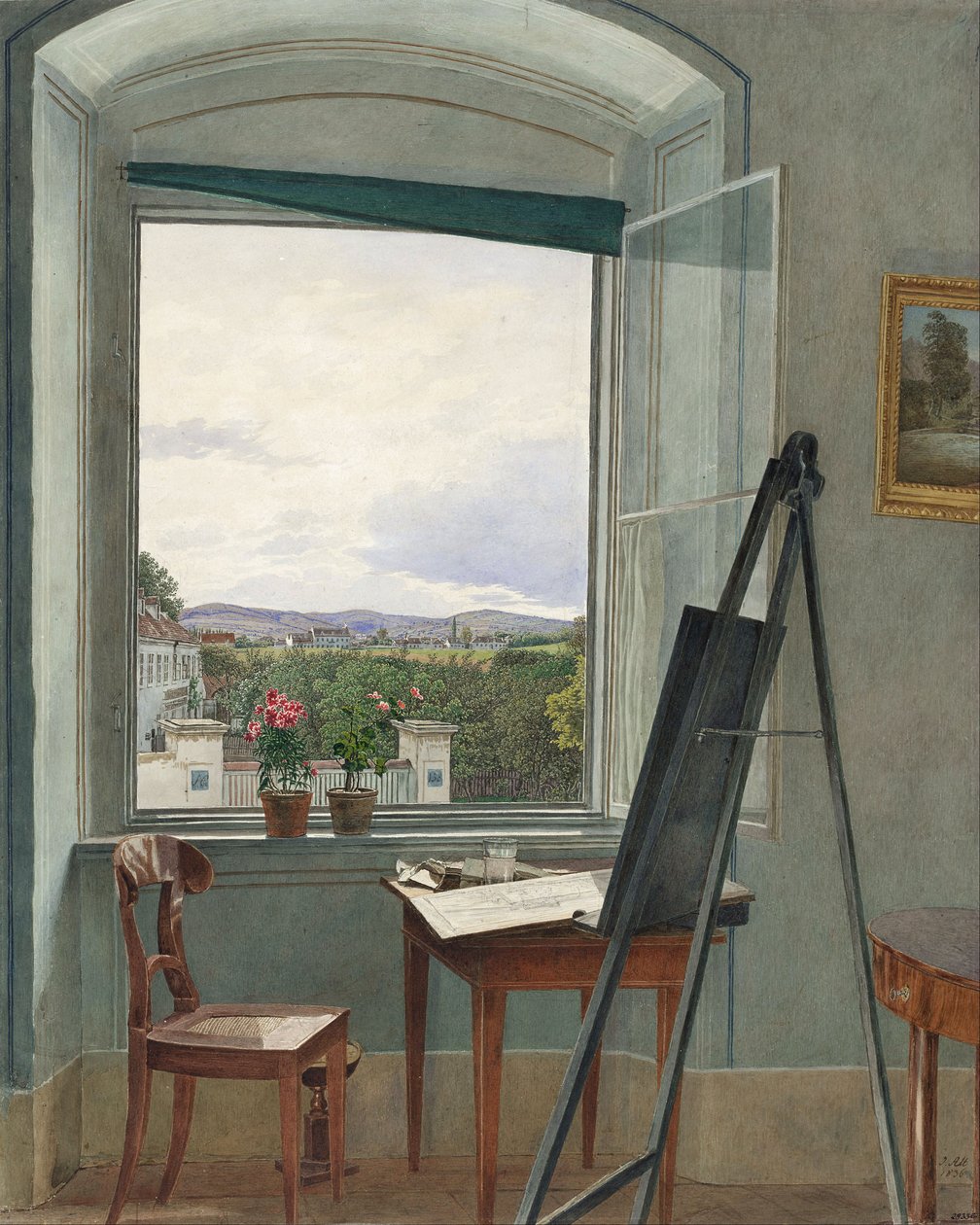 Vista dallo studio dell