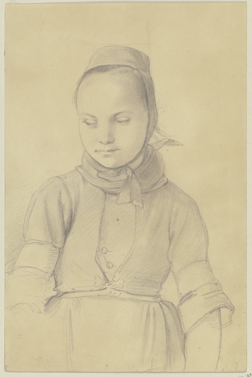 Ragazza di campagna da Jakob Becker
