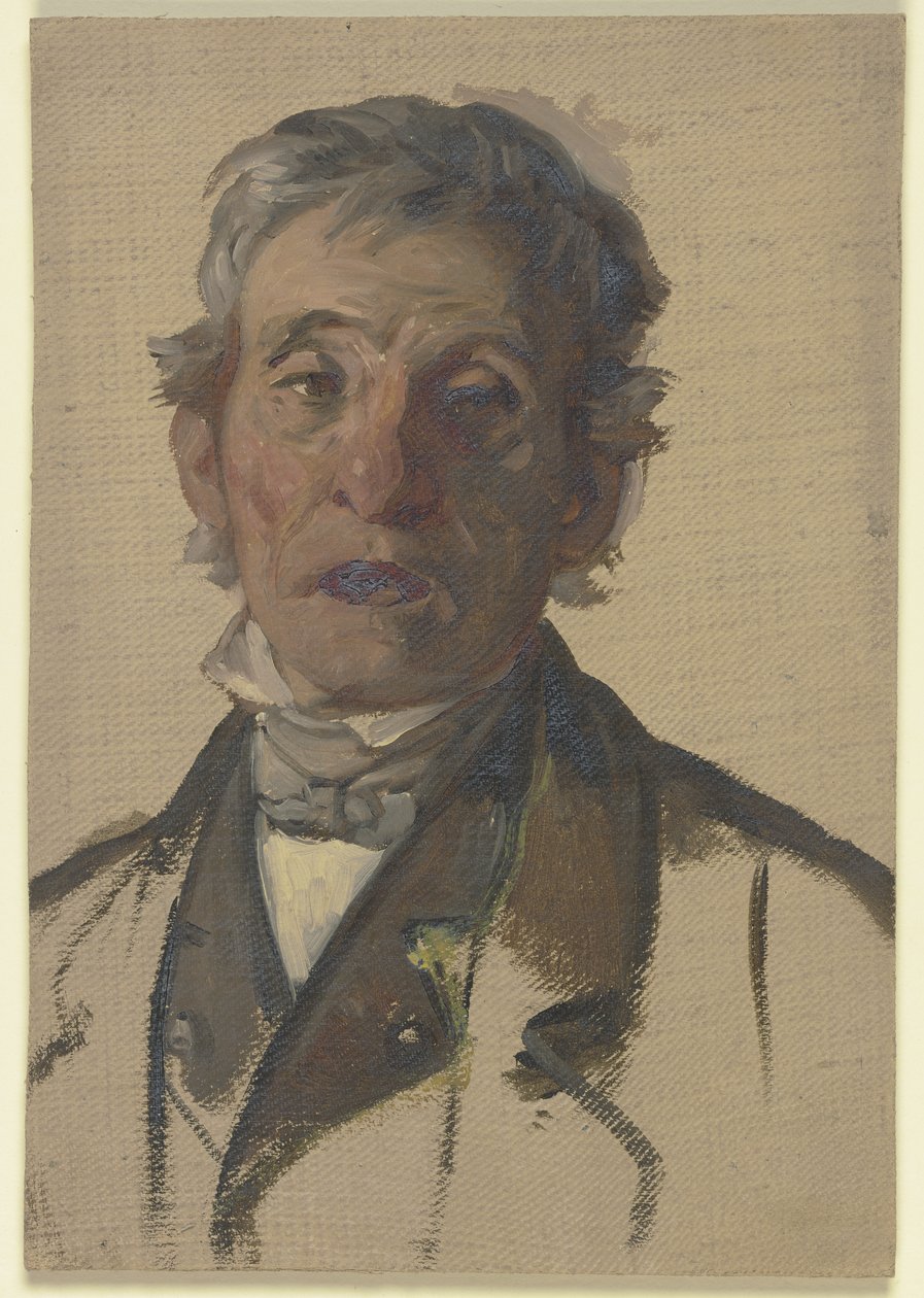 Vecchio contadino da Jakob Becker