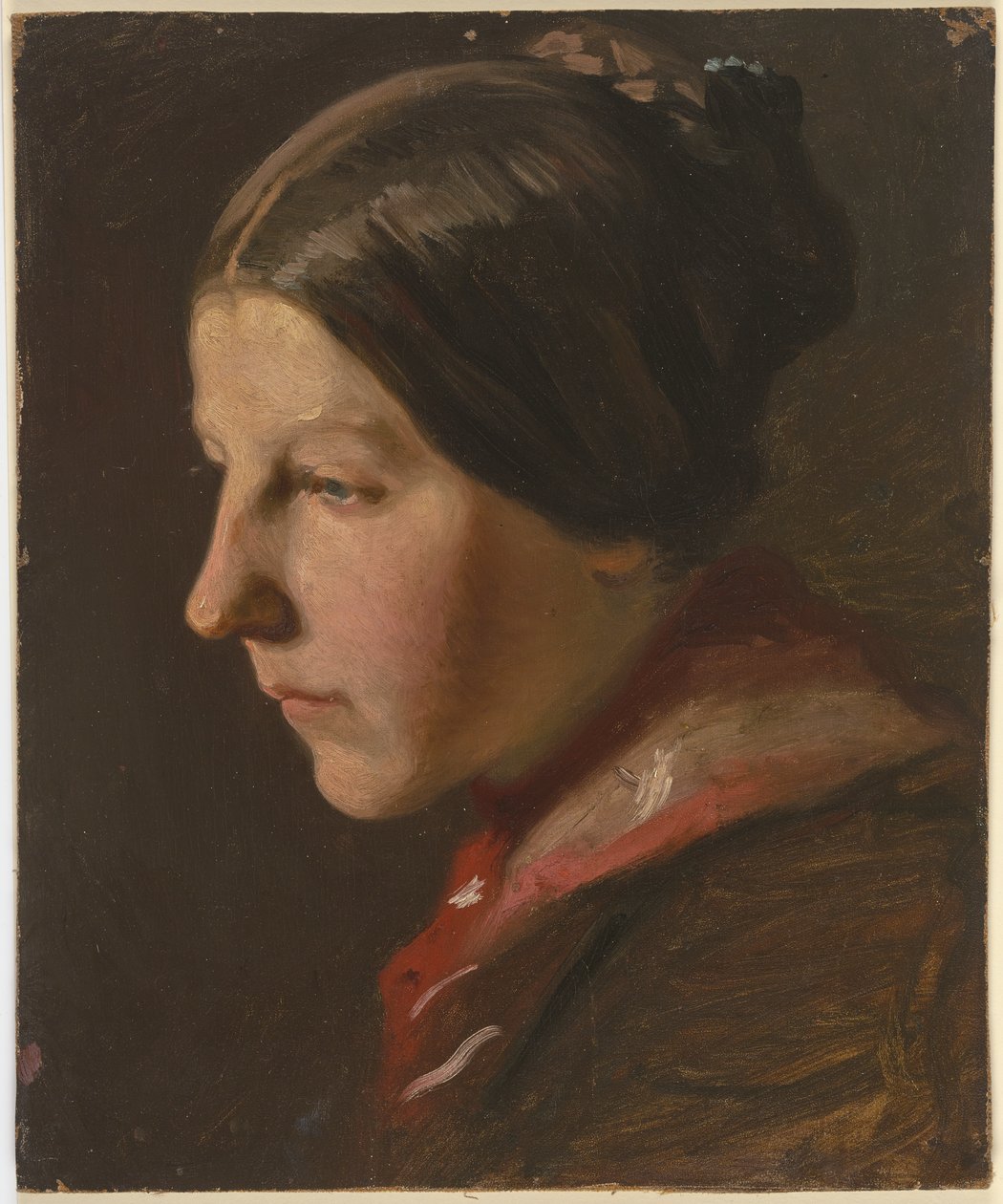 Ritratto di una contadina da Jakob Becker