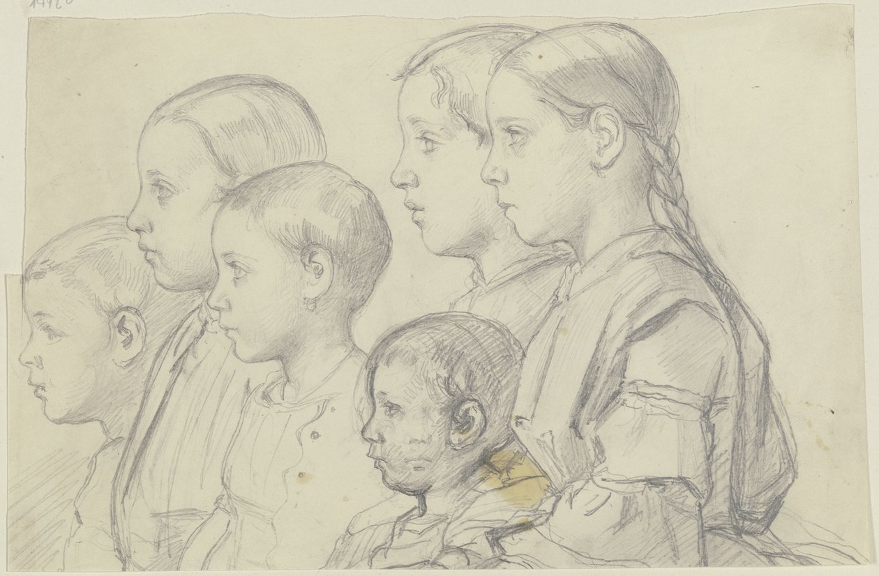 Sei fratelli e sorelle da Jakob Becker