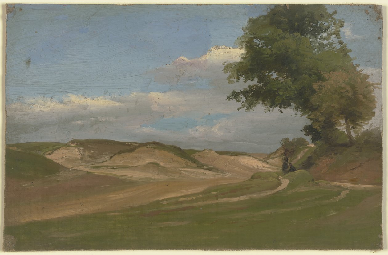 Due contadini lungo la strada da Jakob Becker