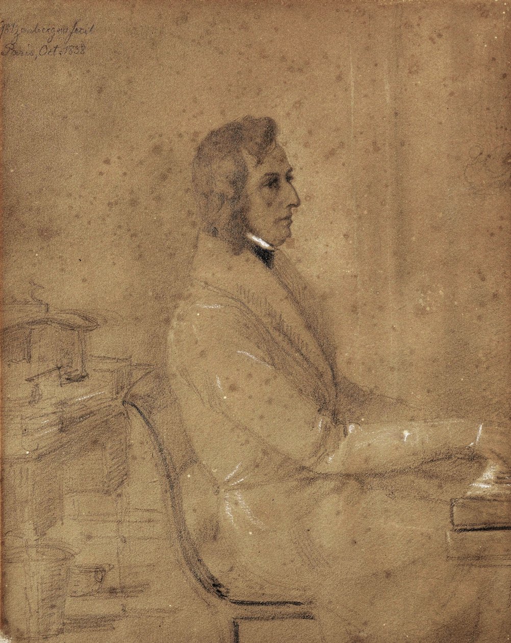 Fryderyk Chopin al pianoforte da Jakob Götzenberger