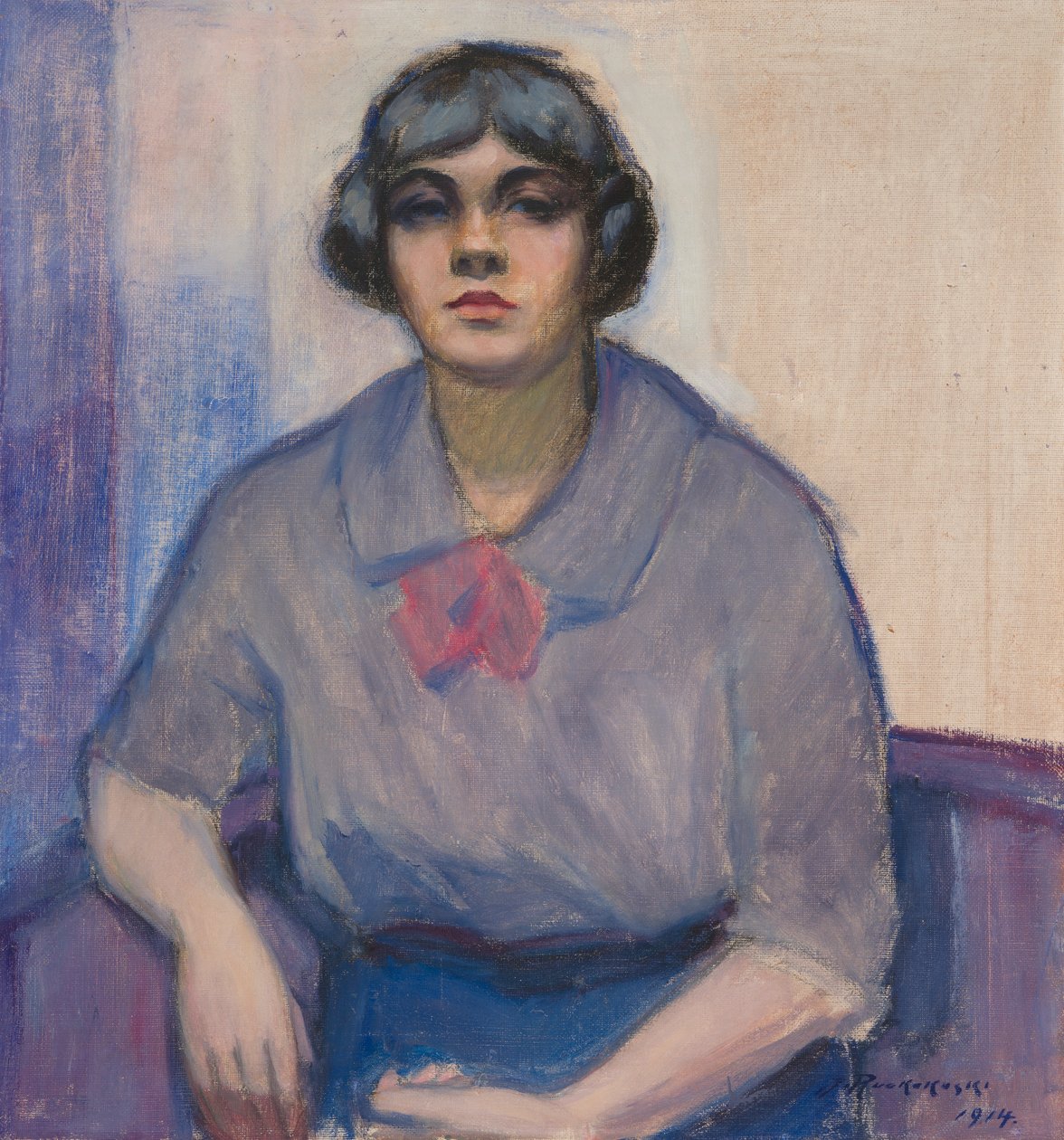 Ritratto di donna da Jalmari Ruokokoski