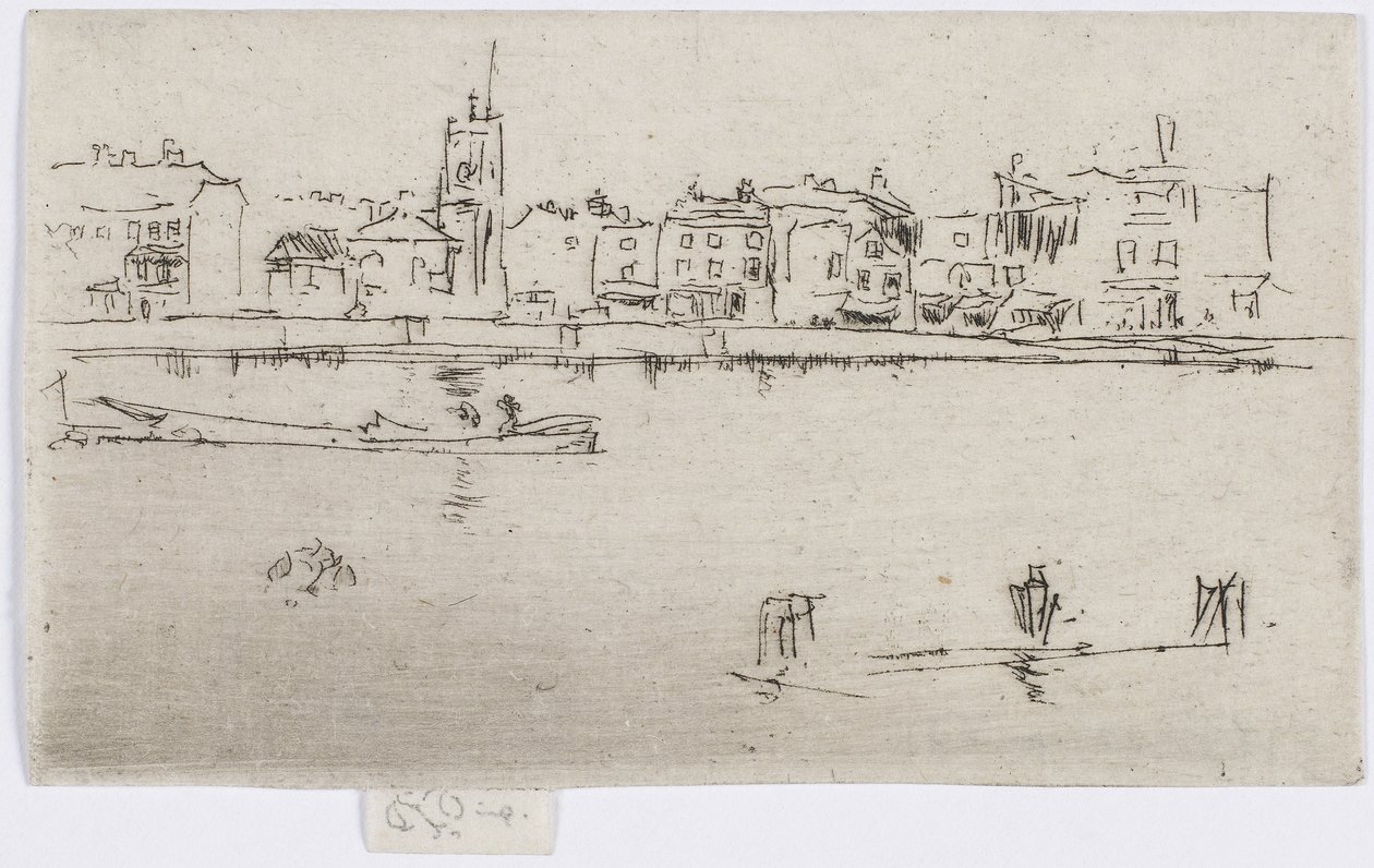 Chelsea (Memoriale) 1887 da James Abbott McNeill Whistler