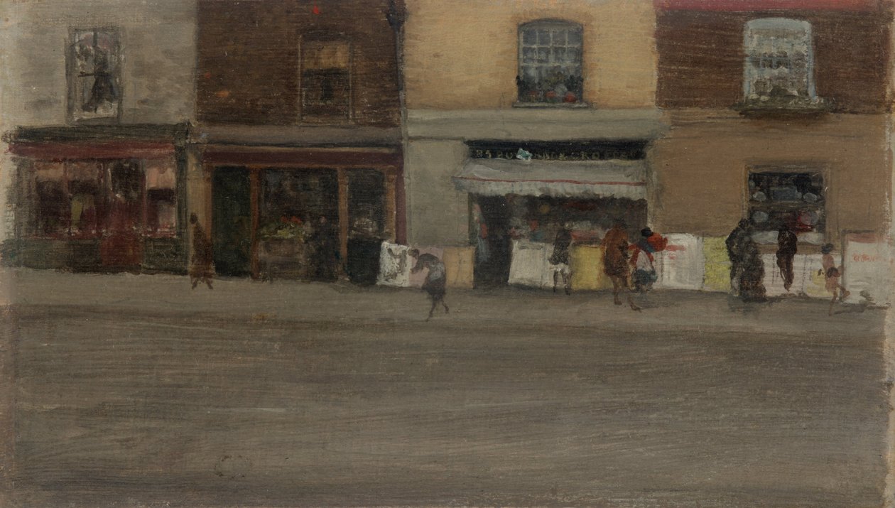 Negozi di Chelsea da James Abbott McNeill Whistler