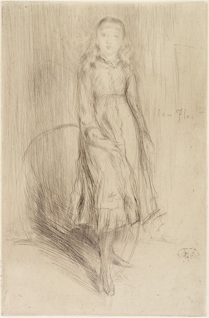 Florence Leyland, 1873 da James Abbott McNeill Whistler
