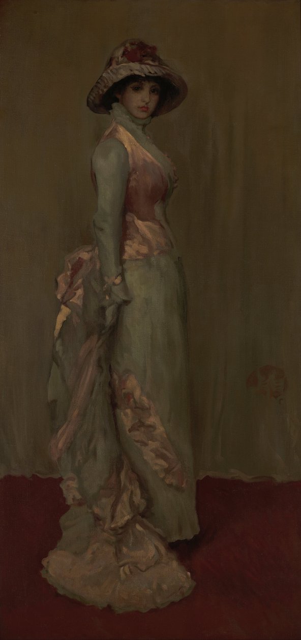 Armonia in Rosa e Grigio - Lady Meux da James Abbott McNeill Whistler