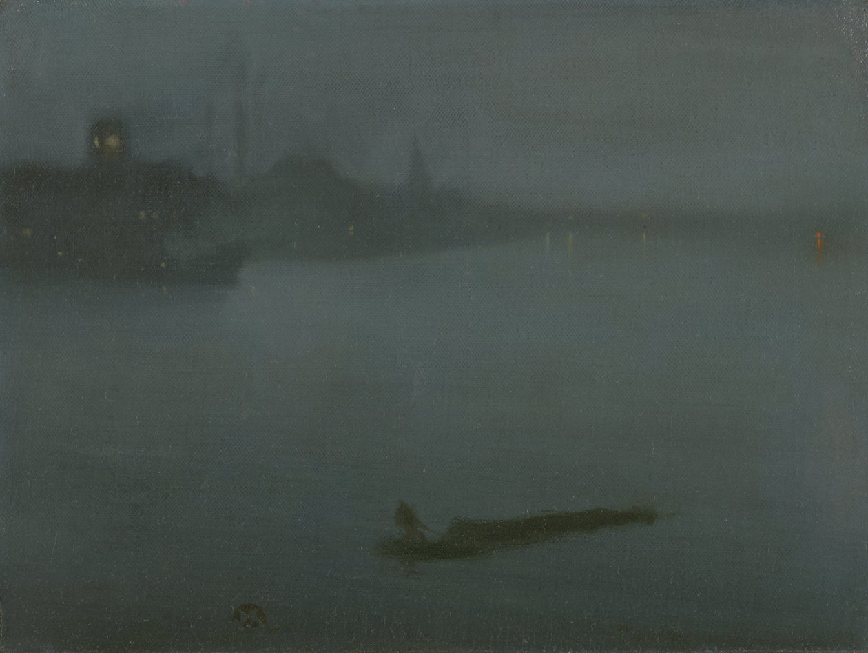 Notturno in blu e argento da James Abbott McNeill Whistler