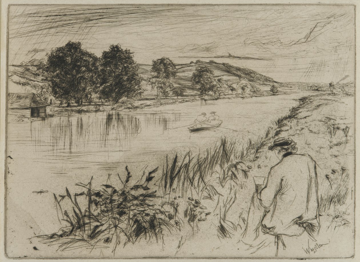 Schizzo, n. 1, 1861 da James Abbott McNeill Whistler