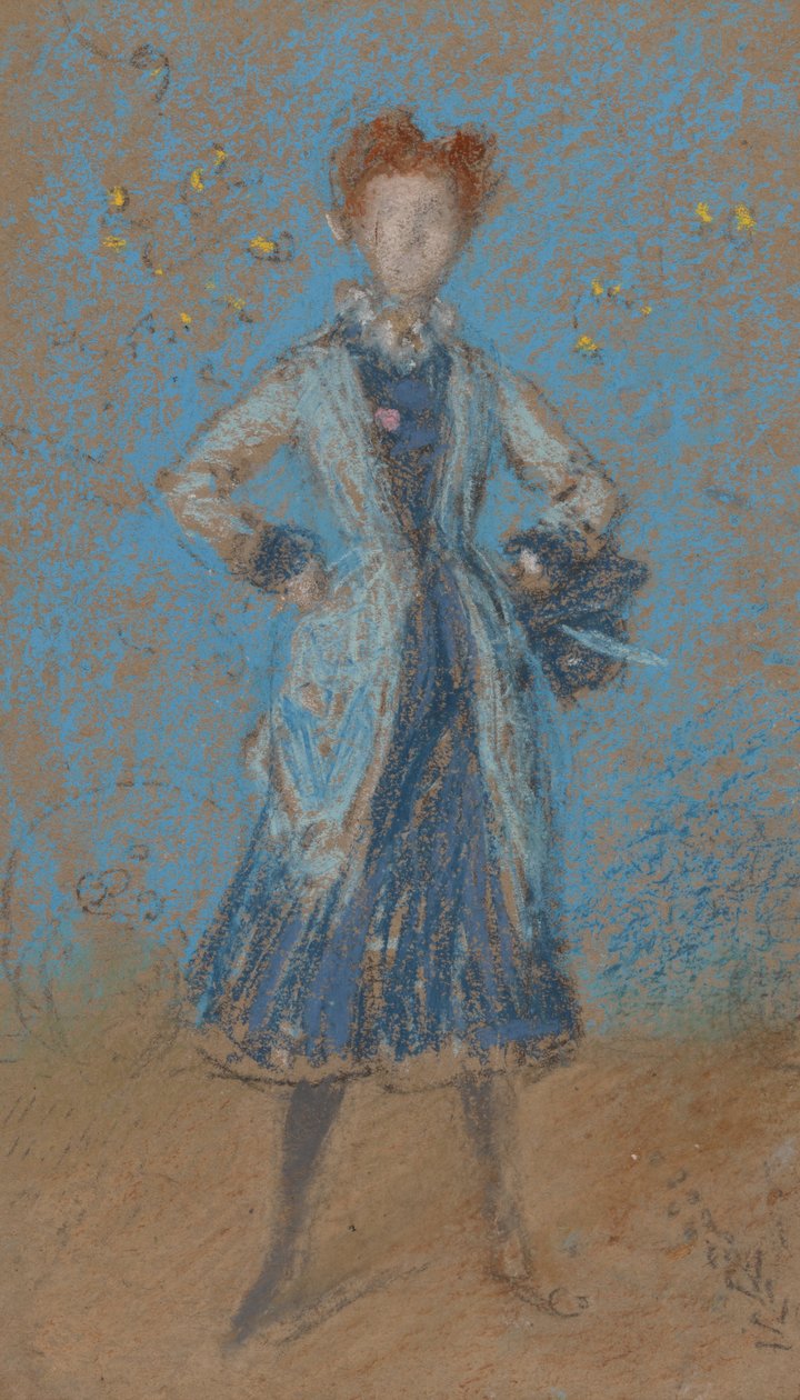 La ragazza blu da James Abbott McNeill Whistler