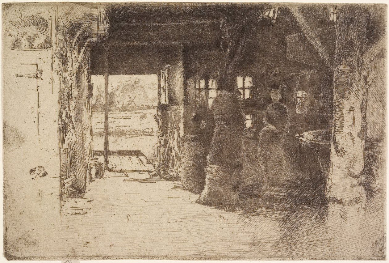 Il mulino, 1889 da James Abbott McNeill Whistler