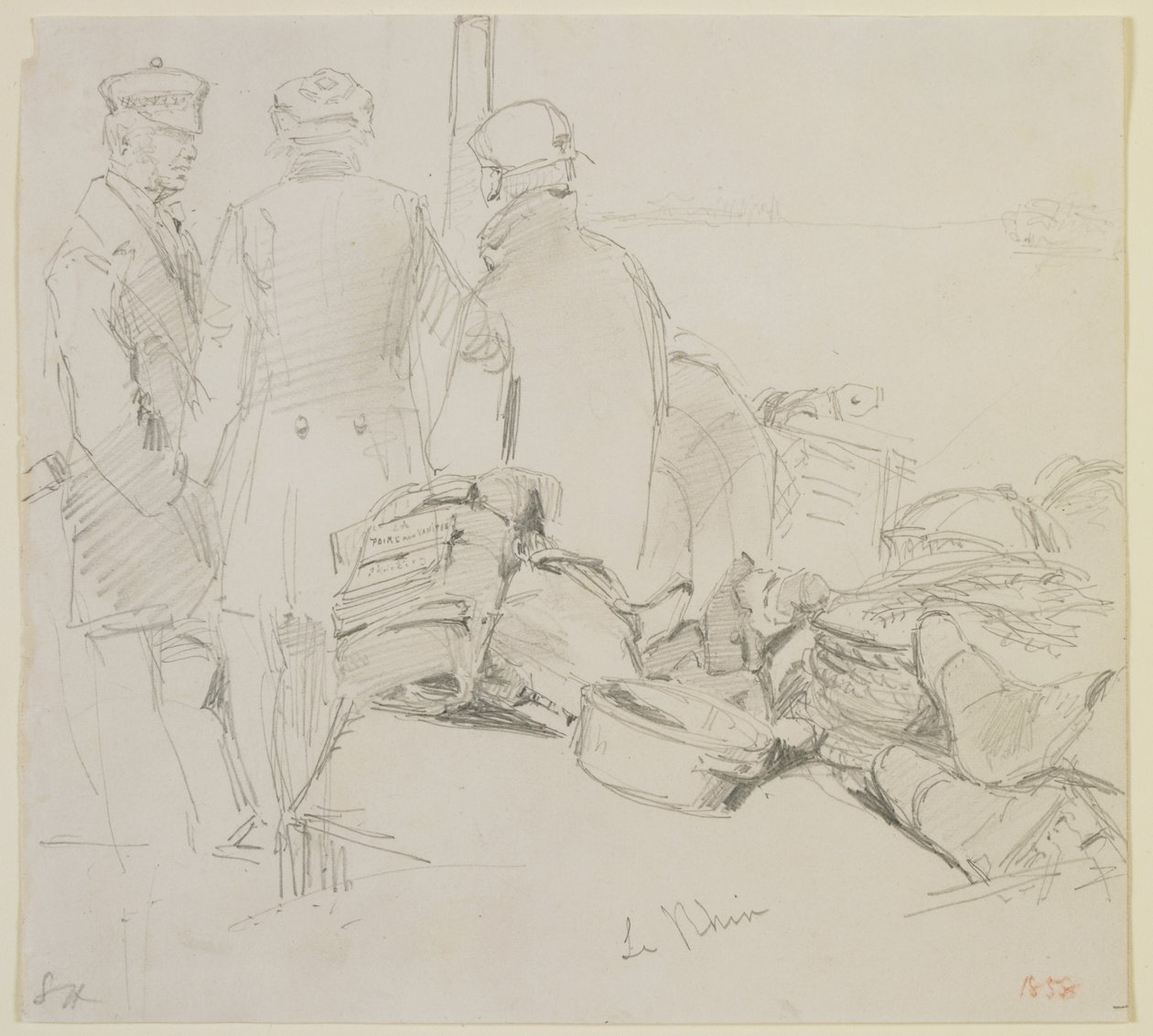 Il Reno, 1858 da James Abbott McNeill Whistler