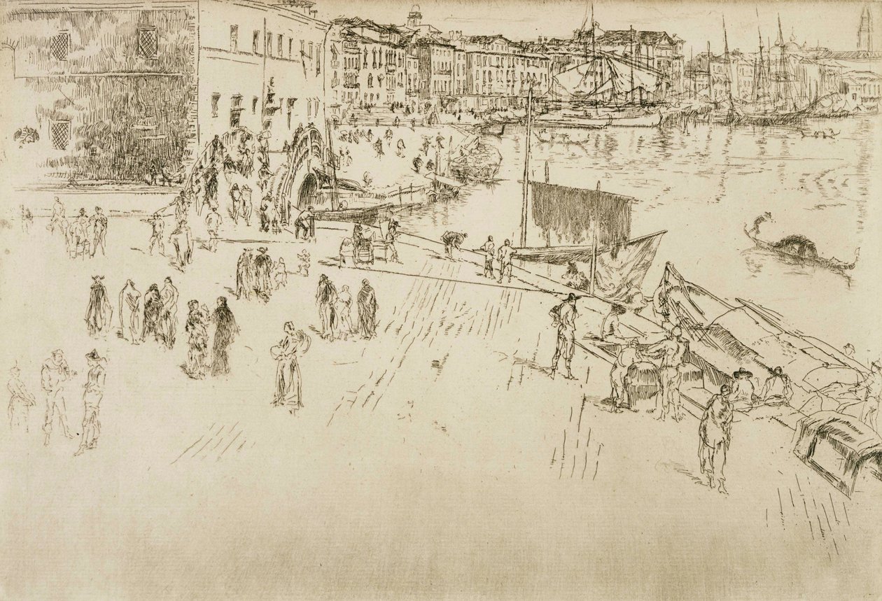 La Riva, No. 1 da James Abbott McNeill Whistler