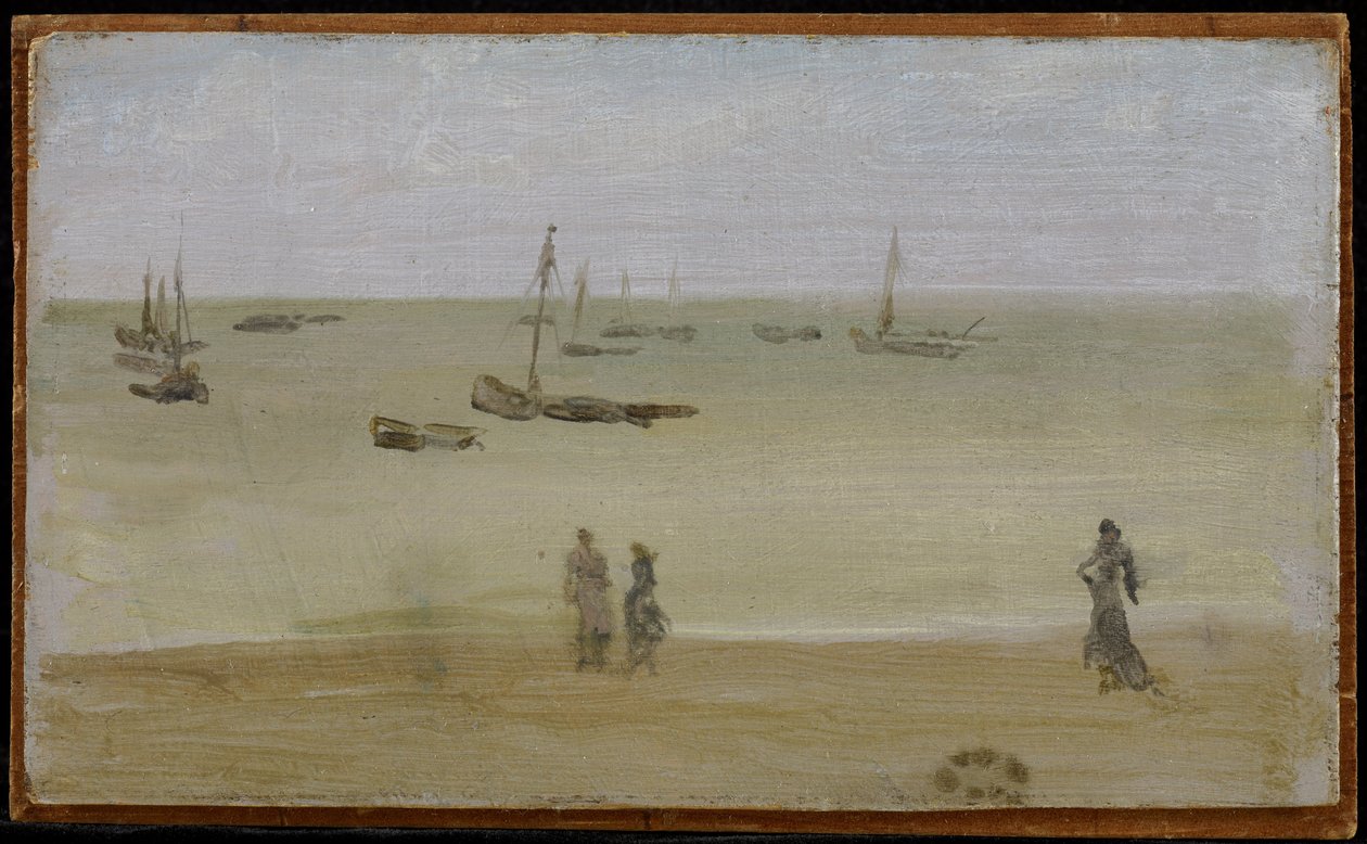 La spiaggia da James Abbott McNeill Whistler