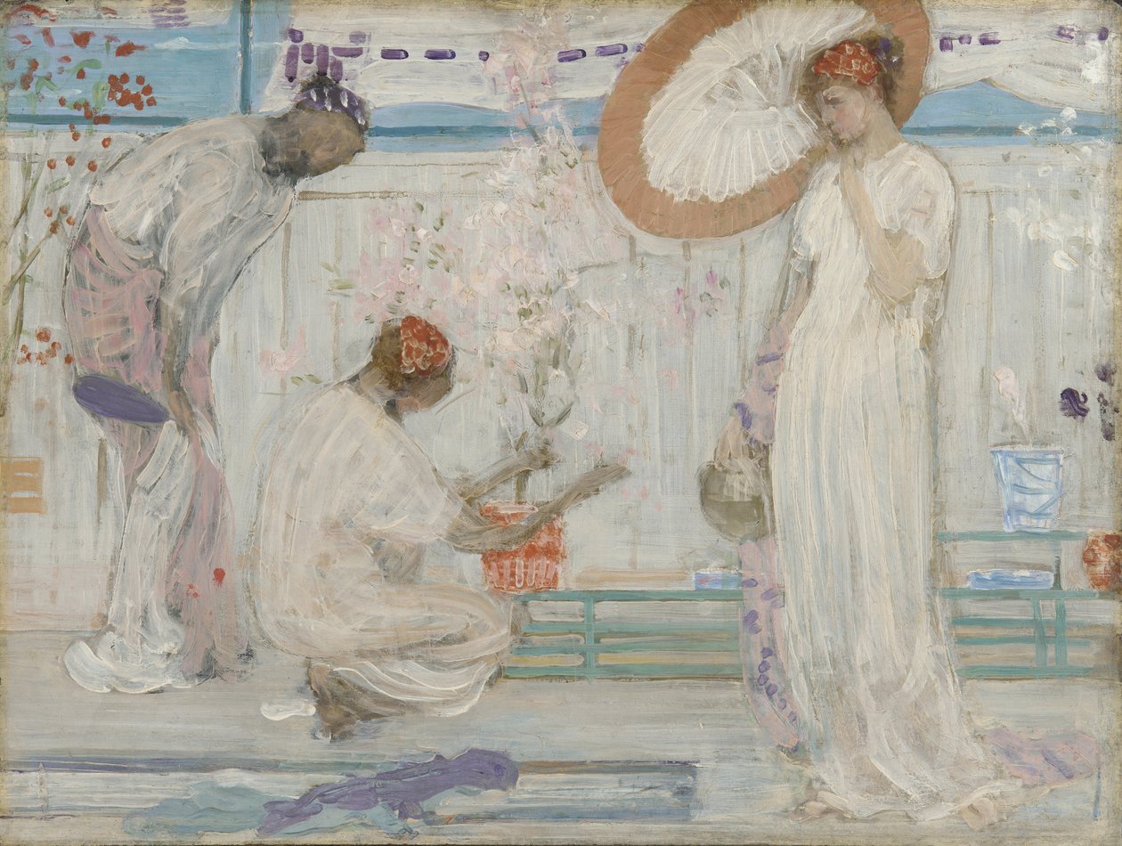 La Sinfonia Bianca - Tre Ragazze da James Abbott McNeill Whistler