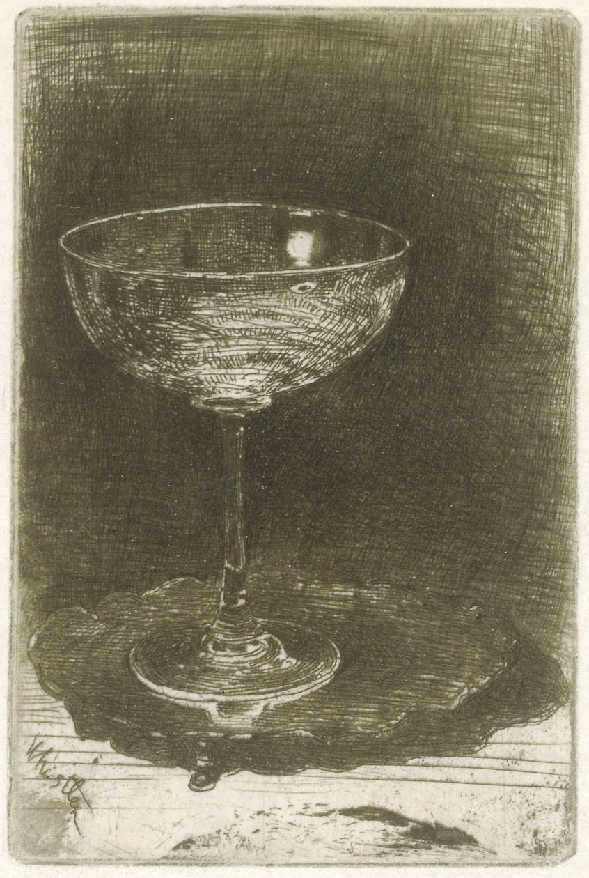 Il Bicchiere di Vino, 1858 da James Abbott McNeill Whistler