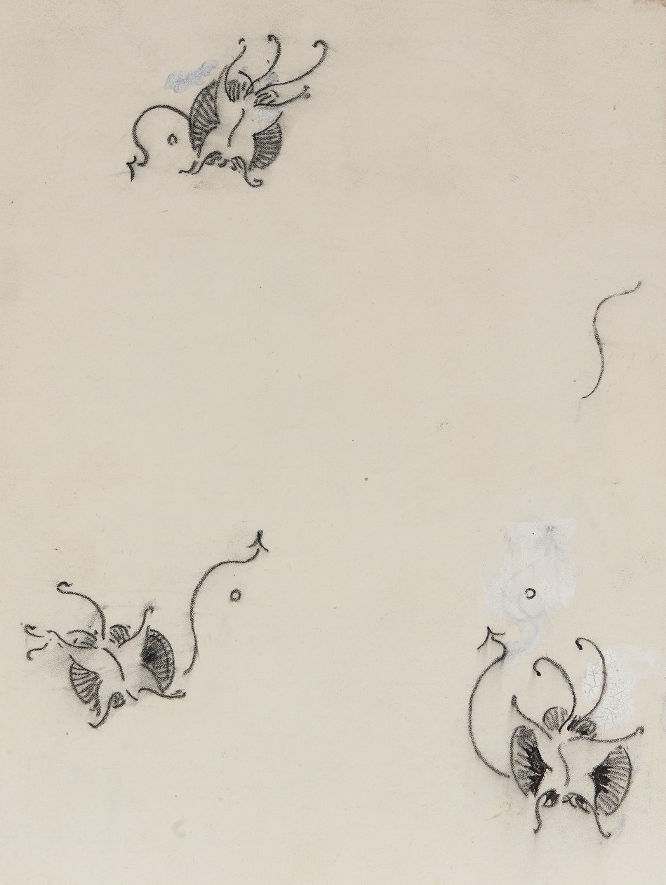 Tre farfalle Whistler, c.1890 da James Abbott McNeill Whistler