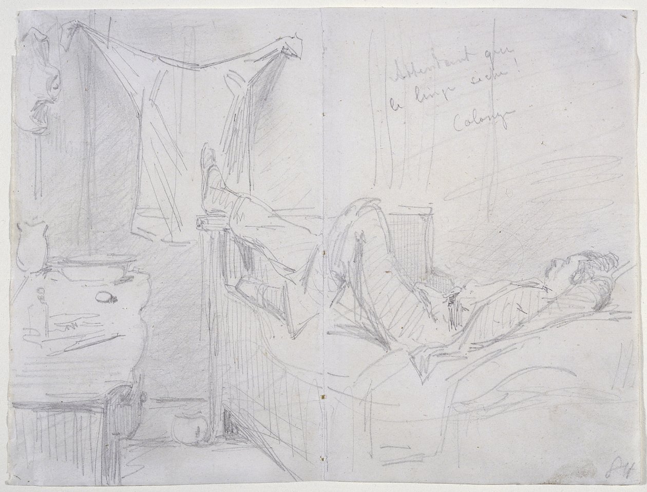 Aspettando che i vestiti si asciughino, Colonia, 1858 da James Abbott McNeill Whistler