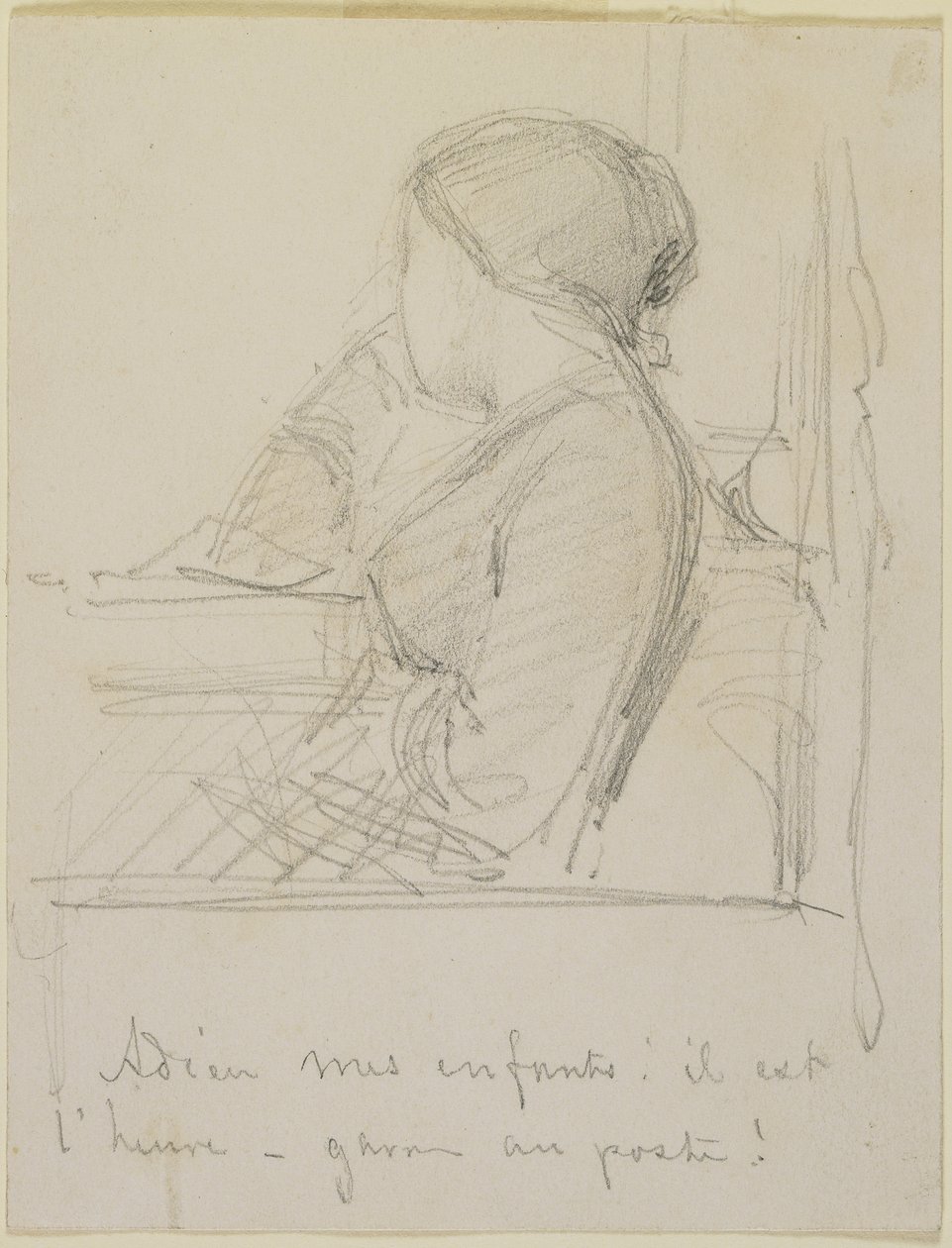 Donna seduta alla finestra, 1858 da James Abbott McNeill Whistler