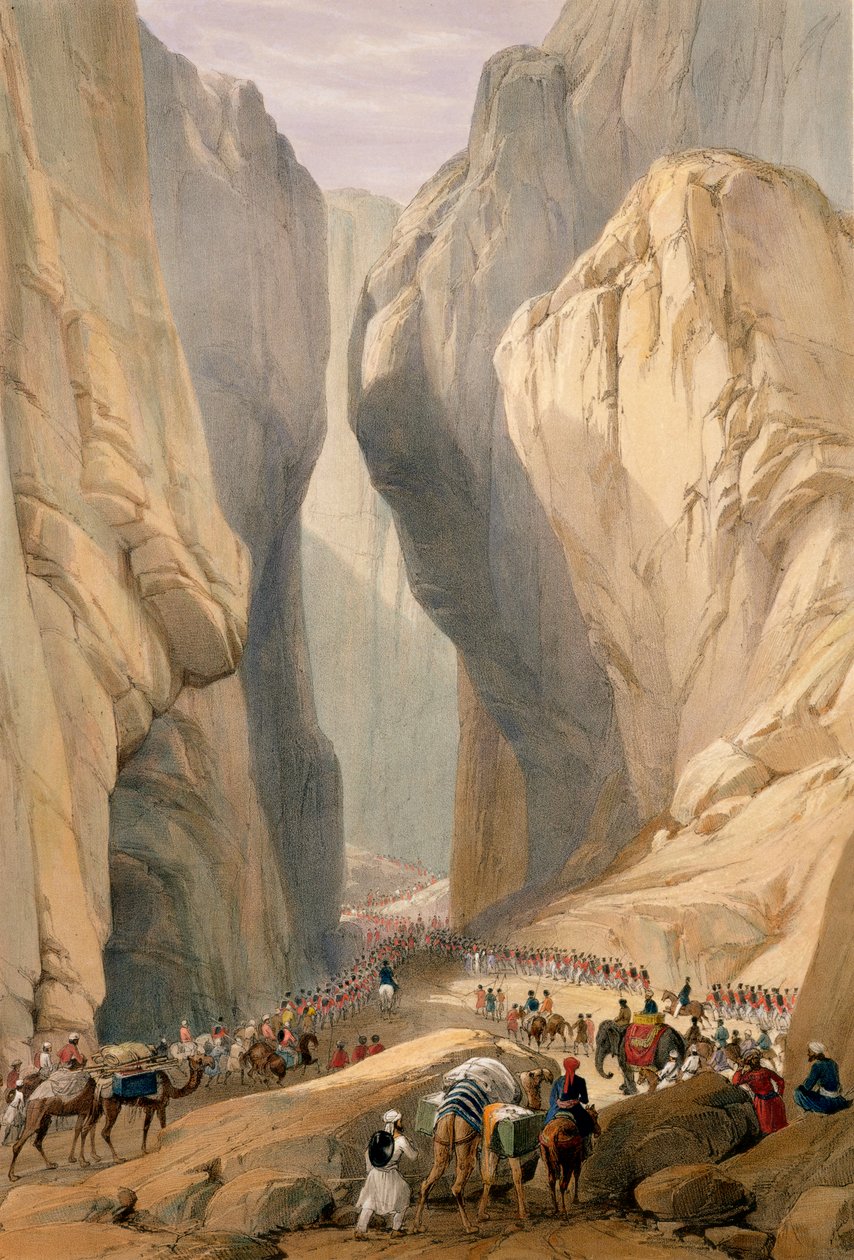 Ingresso al Passo Bolan da Dadur, da 