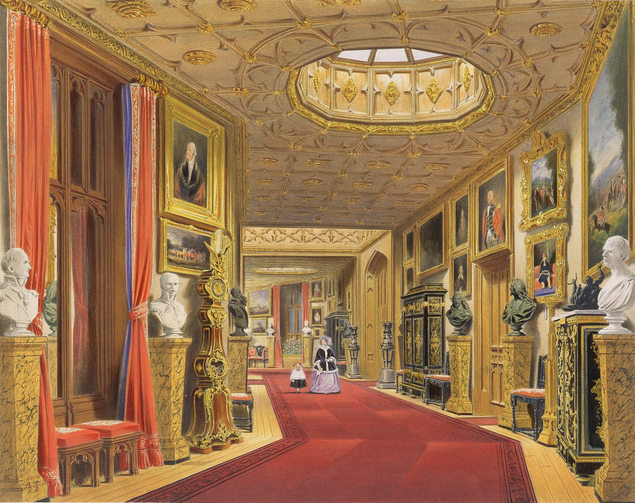Angolo del Corridoio Est, Castello di Windsor, da 