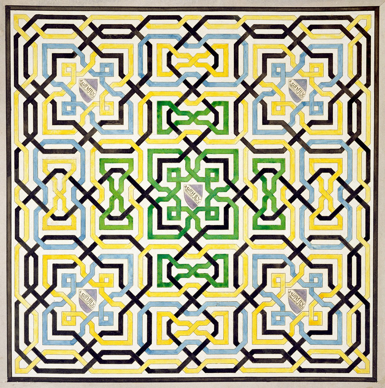 Disegno a mosaico dall