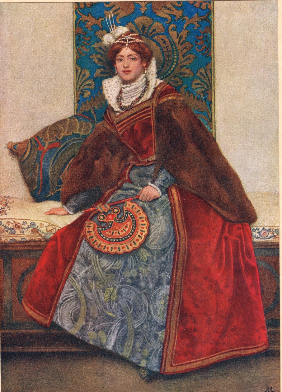 Portia, illustrazione da 