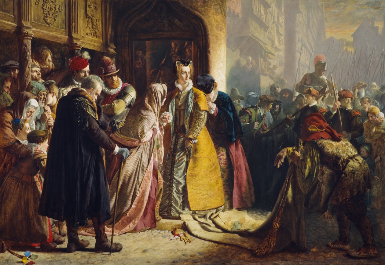 Il Ritorno di Maria Stuarda a Edimburgo da James Drummond