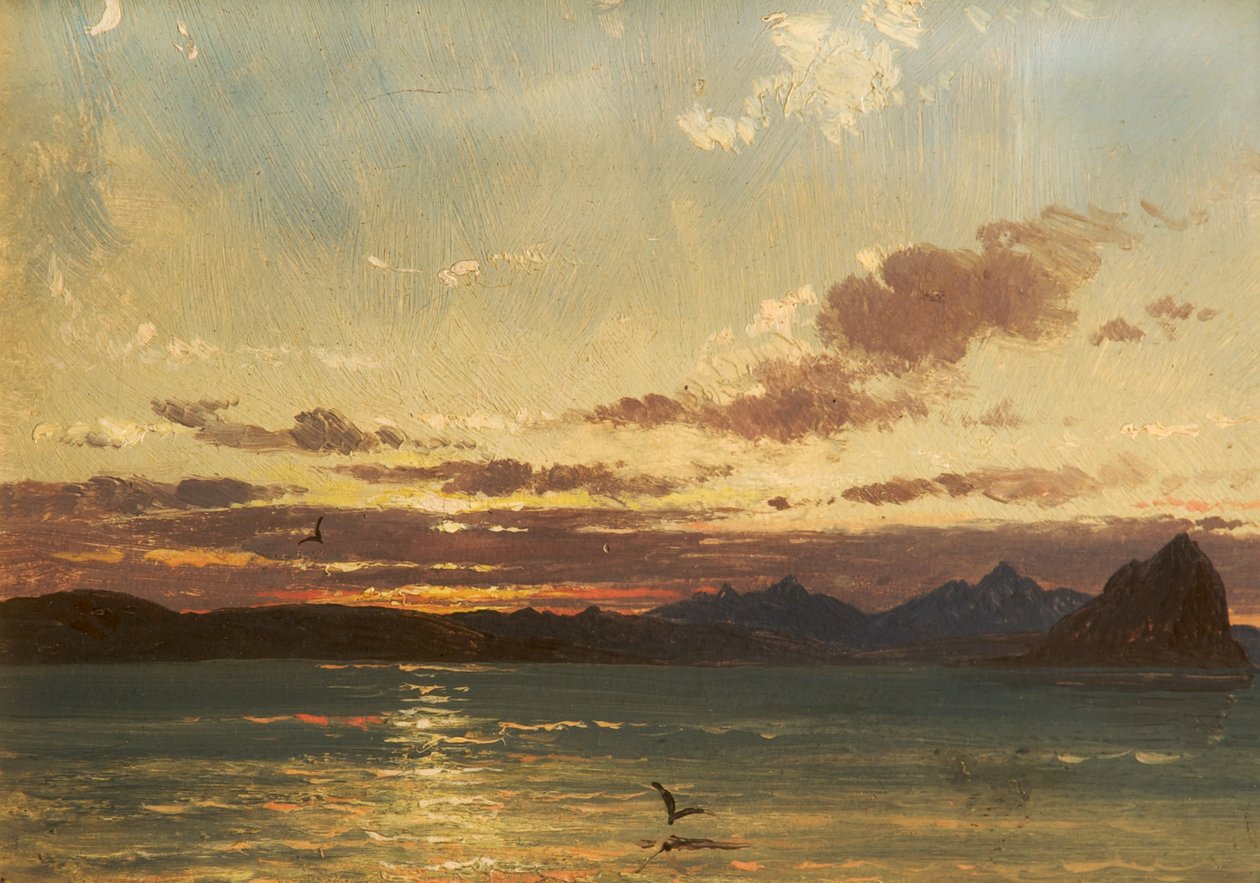 Isola di Arran, c.1840-75 da Francis Danby
