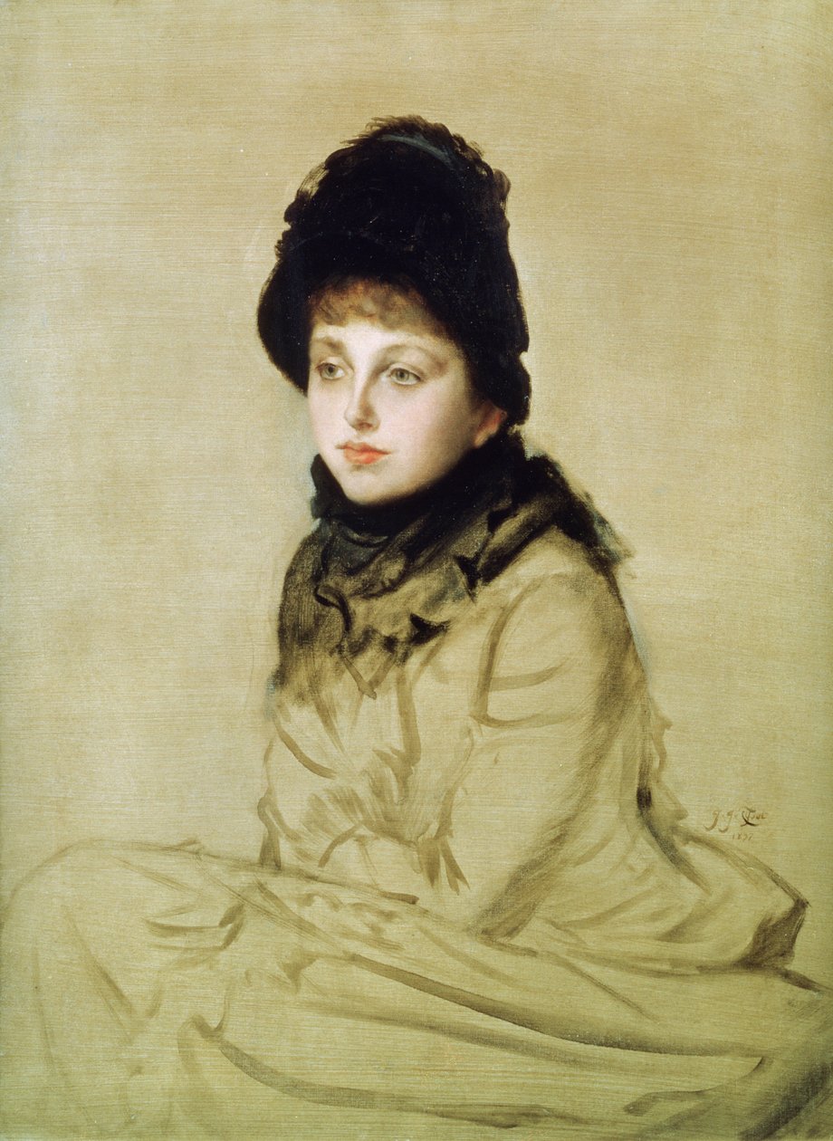 Kathleen Newton, 1877 da James Jacques Joseph Tissot