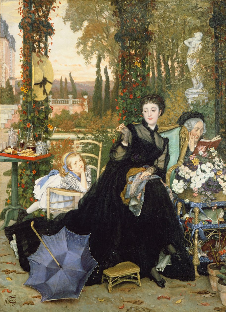 La Vedova, 1868 da James Jacques Joseph Tissot
