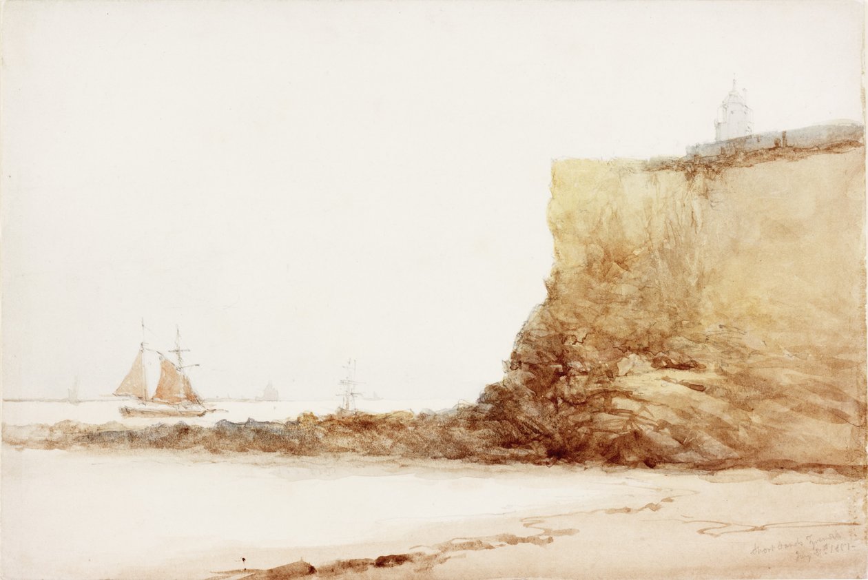 Short Sands Tynemouth da James Miller Brown