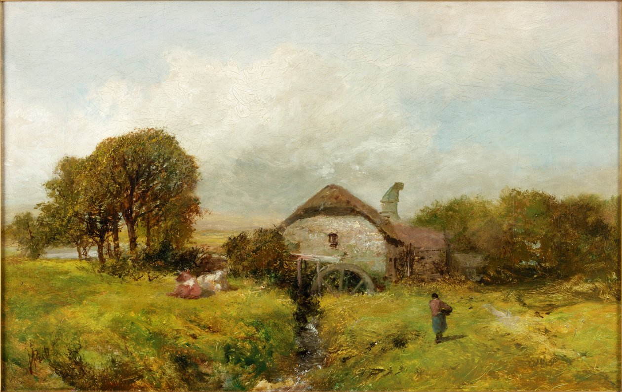 Mulino vicino a Sheppard, Devon da James Peel