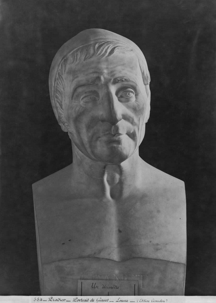 François Marius Granet, 1851 (marmo) da James Pradier