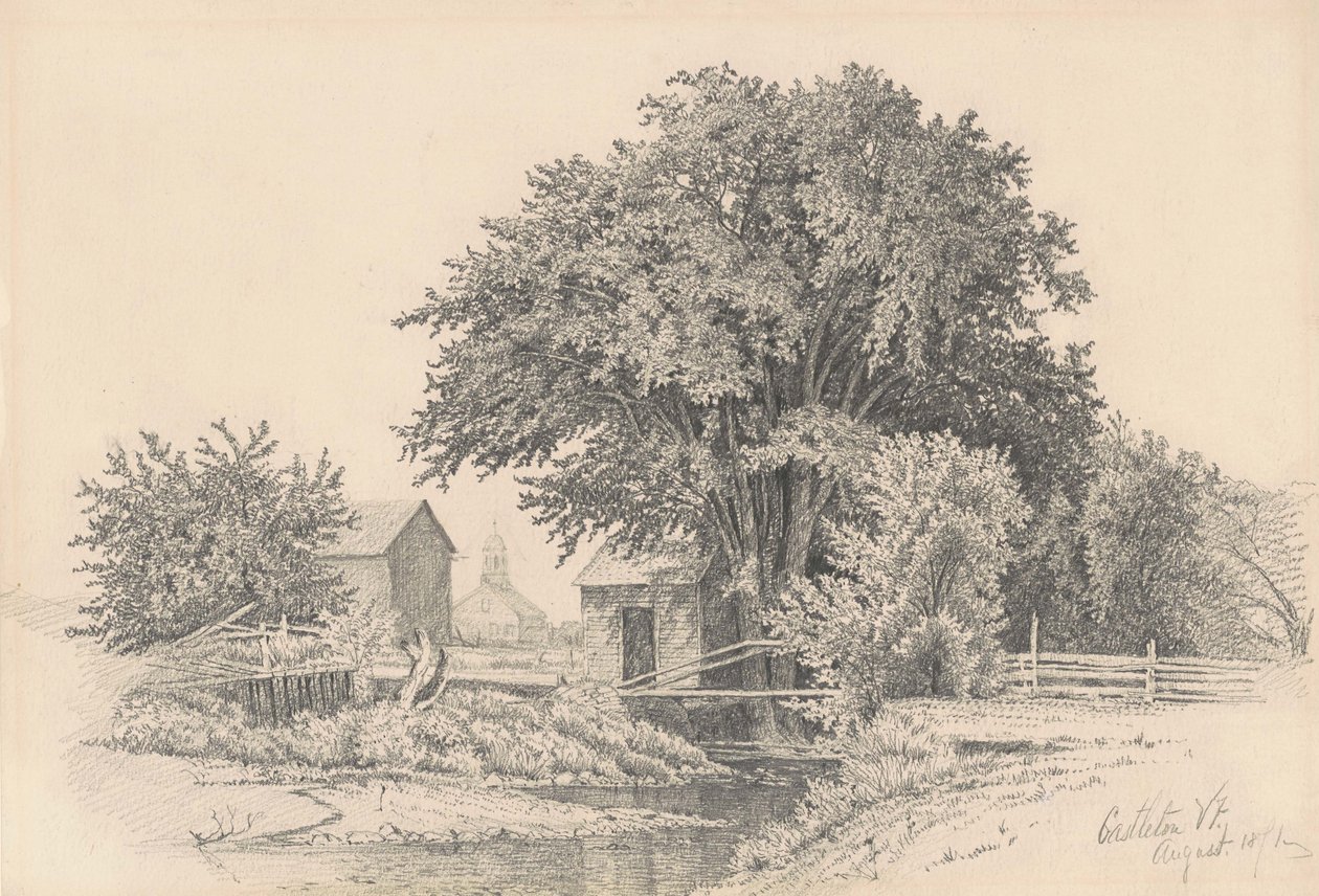 Castleton, Vermont, 1871 da James Renwick Brevoort