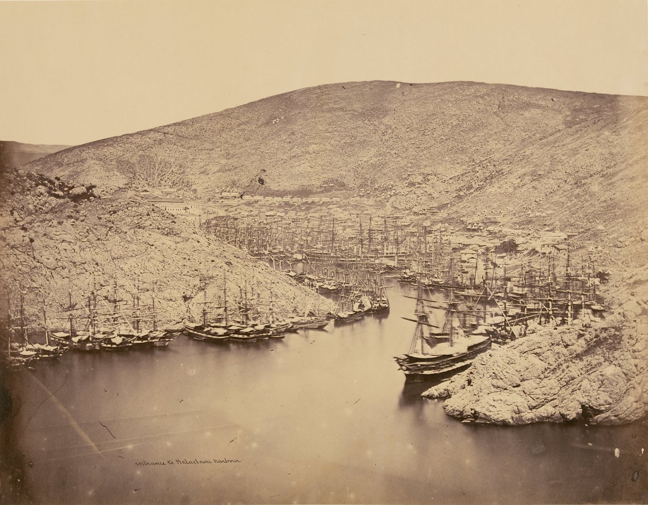 Ingresso al porto di Balaclava da James Robertson
