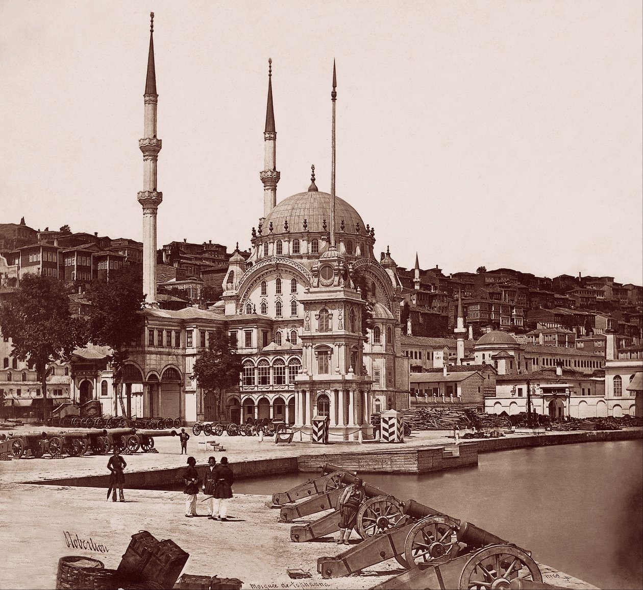 Moschea Nusretiye e Piazza Tophane da James Robertson